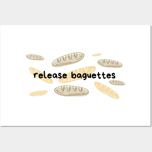 release baguettes - Reneé Rapp - tiktok Posters and Art